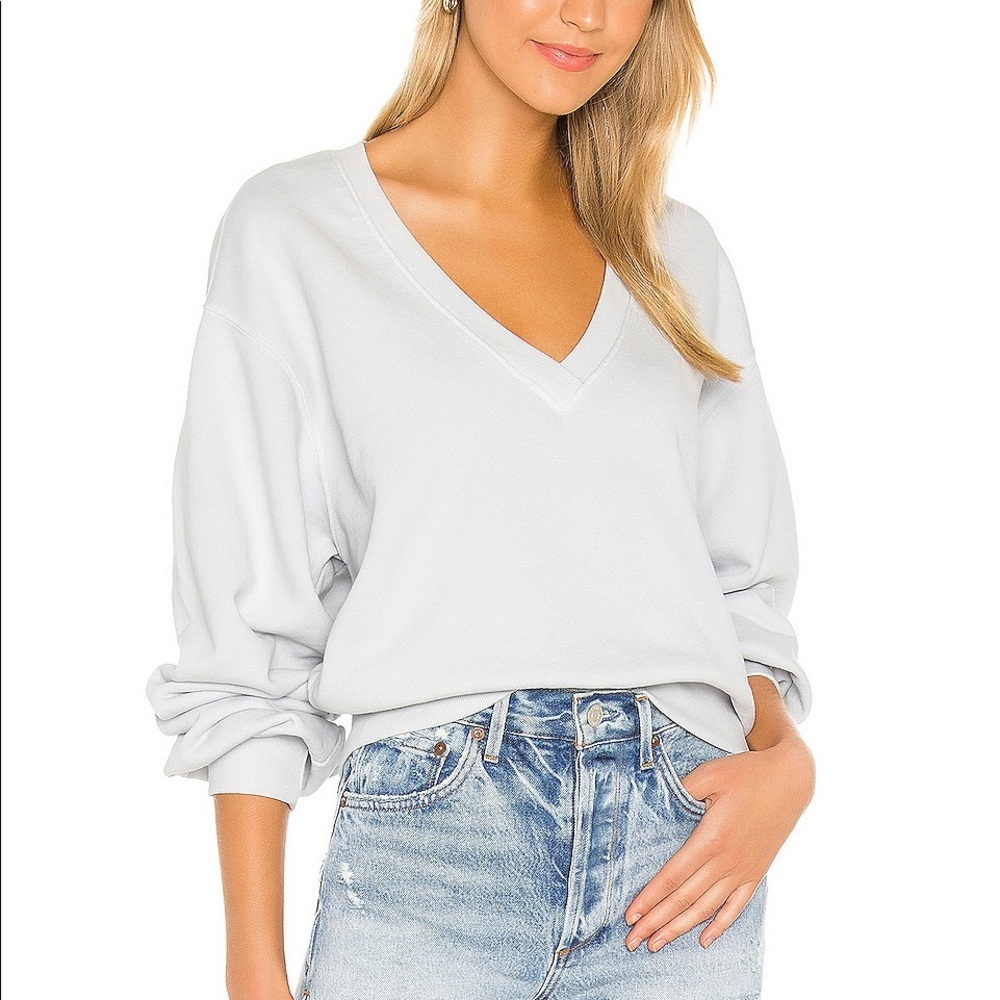 Agolde Balloon Sleeve Sweatshirt